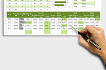 2021年銷售計劃表（銷售排名）