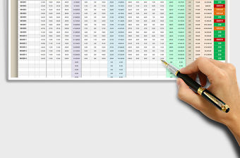 2022年生產(chǎn)物料出入庫日報(bào)表（含明細(xì)、庫存監(jiān)控、固定成本價免費(fèi)下載