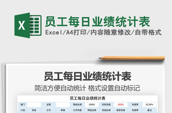 2021年員工每日業(yè)績(jī)統(tǒng)計(jì)表