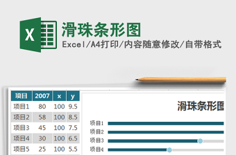 2022年滑珠條形圖免費下載