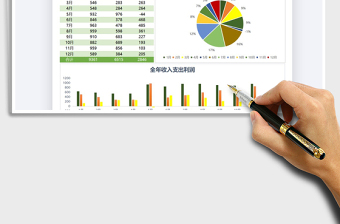 2022年財務(wù)報表-收支明細表免費下載