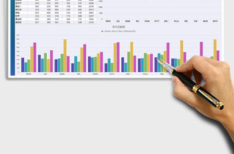 2021年銷售成交額數(shù)據(jù)分析圖表
