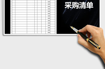 2022年商品采購明細清單