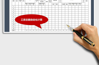 2021年新工廠員工工資表免費(fèi)下載