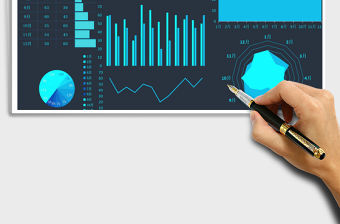 2021年可視化銷售財務(wù)報表