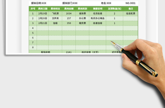 2021年費(fèi)用報(bào)銷單模板