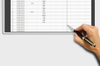 2022年采購明細表（自動計算）免費下載