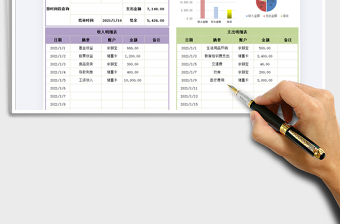 2021年財(cái)務(wù)收支明細(xì)表