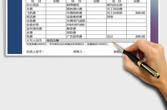 2021年費用報銷單