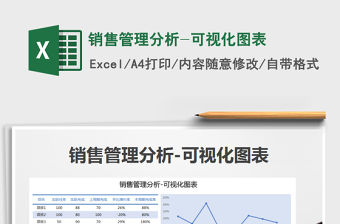 2021年銷售管理分析-可視化圖表