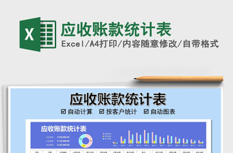 2021年應(yīng)收賬款統(tǒng)計表