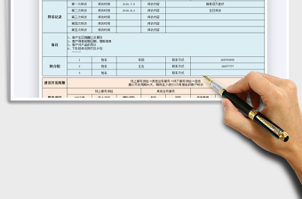 2021年壽險拜訪活動記錄表