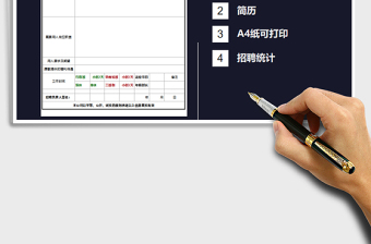 2022年招聘单位信息表