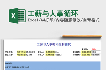 2021年工薪與人事循環(huán)免費(fèi)下載