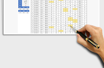 2021年學(xué)生期中考成績(jī)統(tǒng)計(jì)表