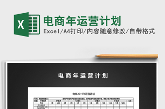 2021年電商年運營計劃