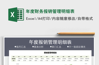 2021年年度財務(wù)報銷管理明細(xì)表