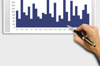 2022年城市剪影柱形圖 對比分析圖表免費下載