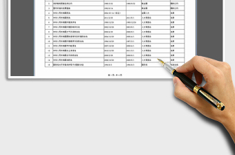 2022年环境、职业健康管理—环境法律法规清单免费下载