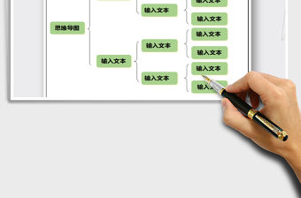 2022年思維導圖-組織結構圖免費下載