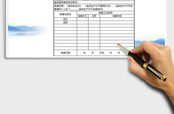 2021年審查統(tǒng)計表