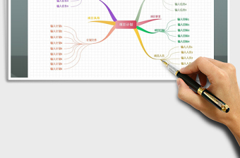 2021年网格式思维导图