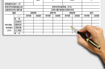 2021年医疗卫生单位物流现状调查表免费下载