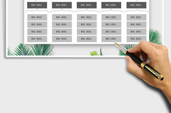 2022年組織架構(gòu)圖公司架構(gòu)免費(fèi)下載