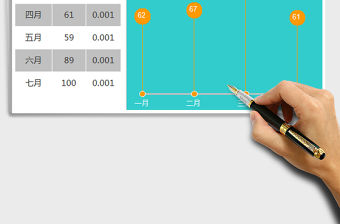 2021年氣球折線圖免費(fèi)下載