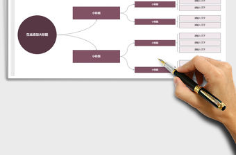 2021年思維導(dǎo)圖通用模板
