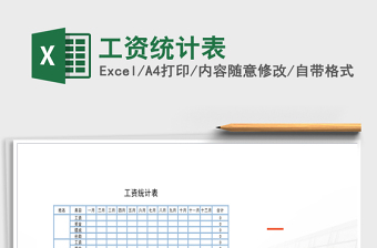 2021年工資統(tǒng)計(jì)表