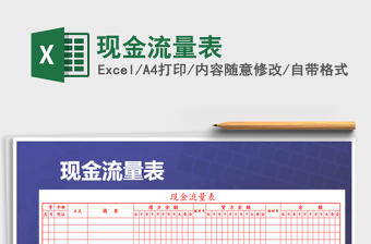 2021年現(xiàn)金流量表