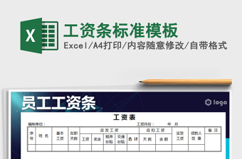 2021年工資條標(biāo)準(zhǔn)模板免費(fèi)下載