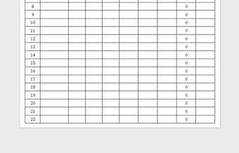 2021年電線庫存統計表，自動計算免費下載