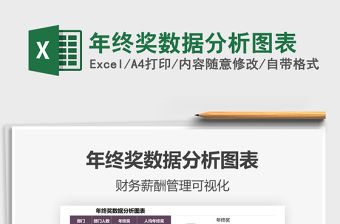 2021年年終獎數據分析圖表