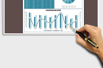 2022年年中銷售業績統計分析-業務員分析免費下載