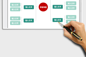 2022年思维导图-组织结构图免费下载