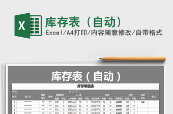 2022年庫(kù)存表（自動(dòng)）