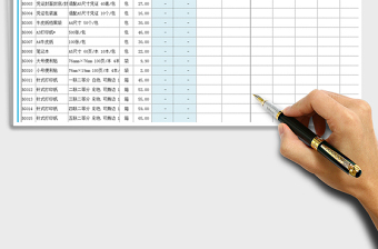 2022年办公用品采购需求汇总表