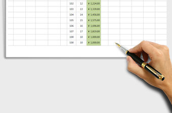 2022年物料入庫日報表（明細(xì)表）免費下載