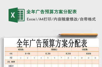 2022团建预算方案表格