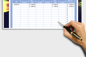 2021年財務(wù)收支表