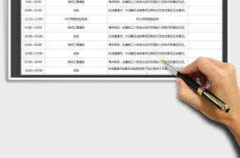 2022年物業(yè)秩序維護組員工通道崗每日工作流程免費下載