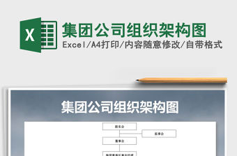 2021年集團公司組織架構圖