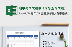 五年級(jí)期中考試成績(jī)單2022