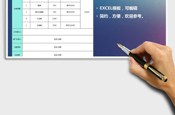 2021年員工出差申請表