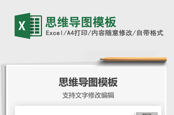 2021年思維導(dǎo)圖模板