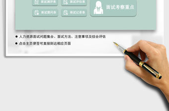 2021年人力資源面試考察重點(diǎn)及圖表