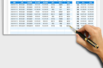 2021年財(cái)務(wù)收支表