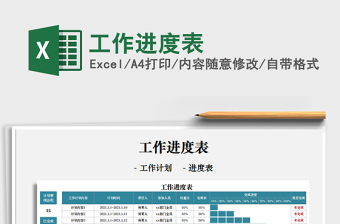 2021年工作進度表